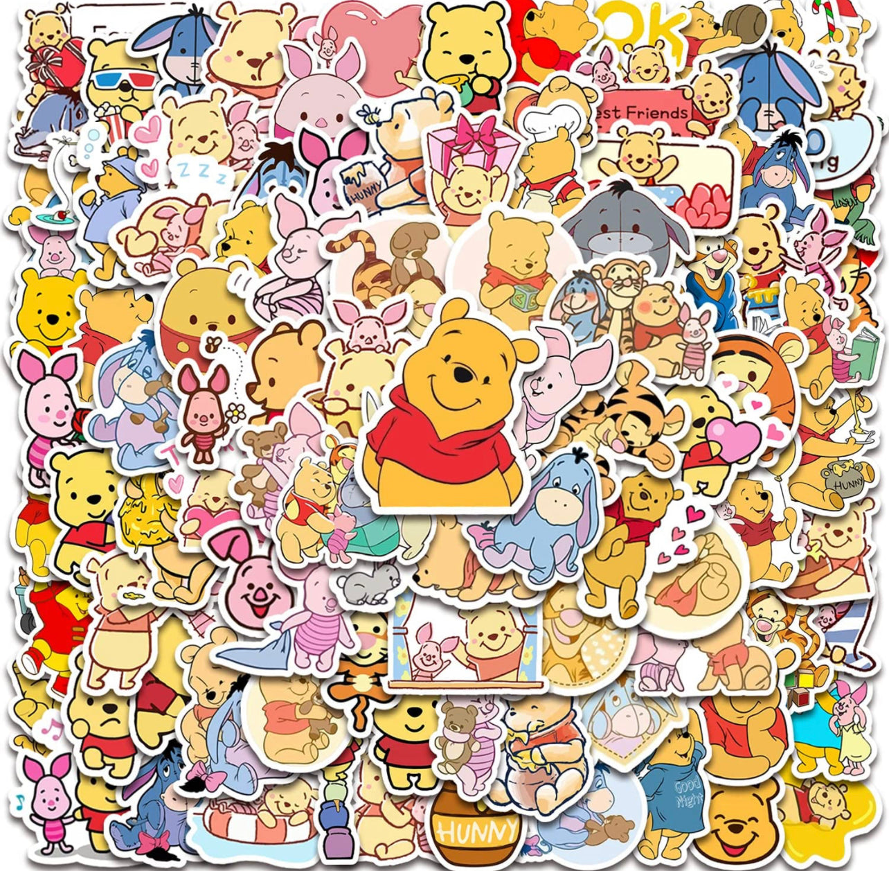 Winnie The Pooh Stickers – TheOneShop