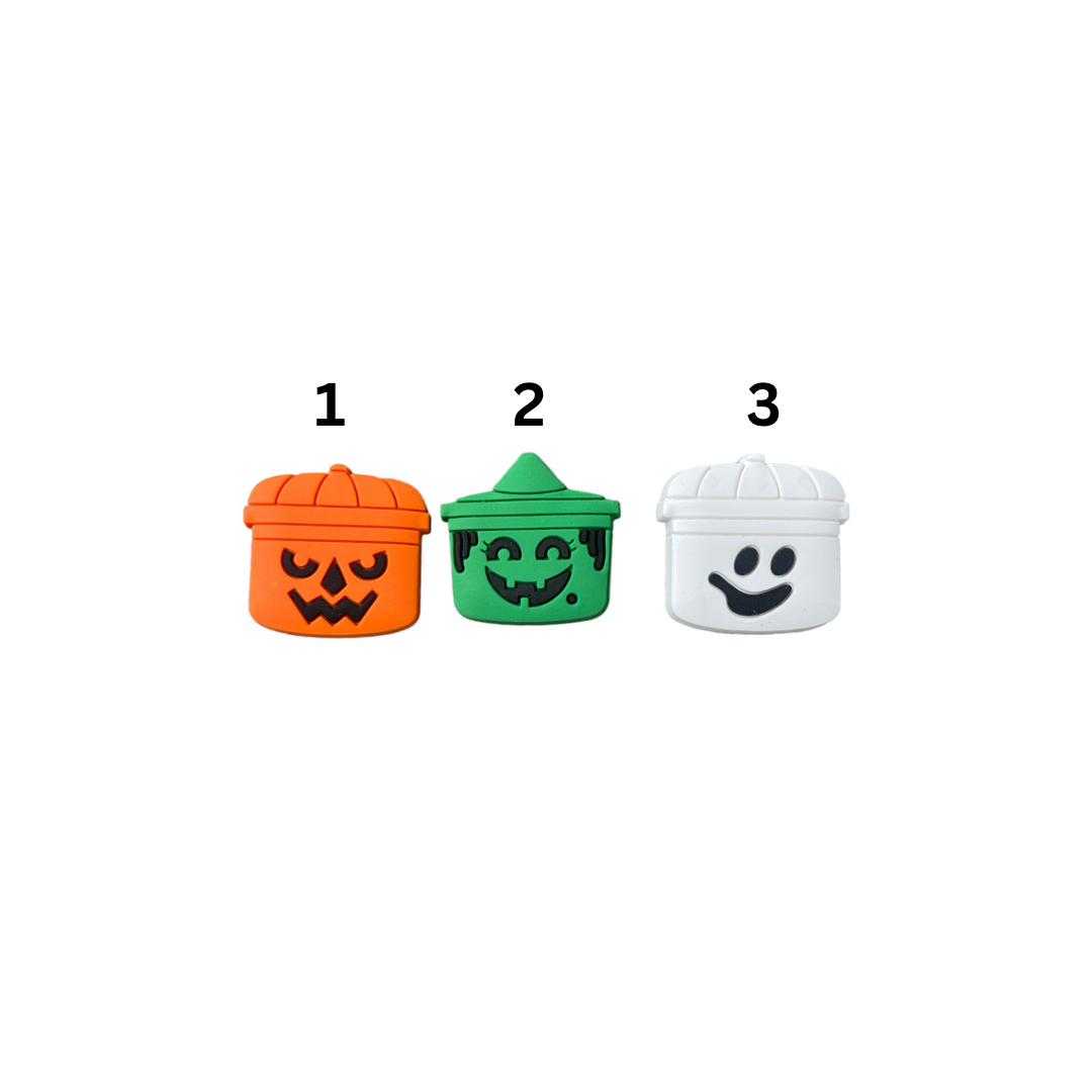 Halloween Pails Croc Charms