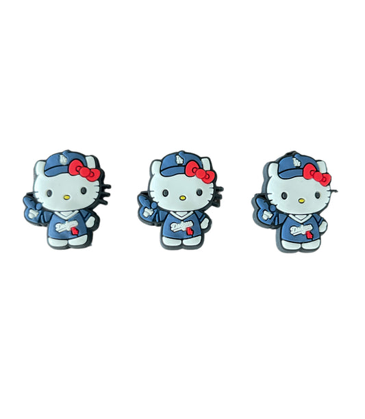 Hello Kitty Dodgers Croc Charms