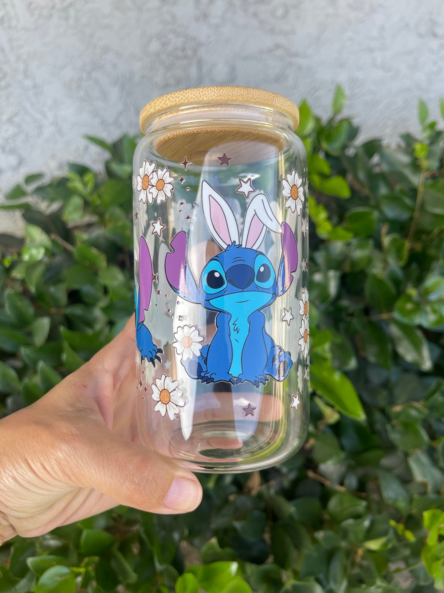 Stitch Glass Cup