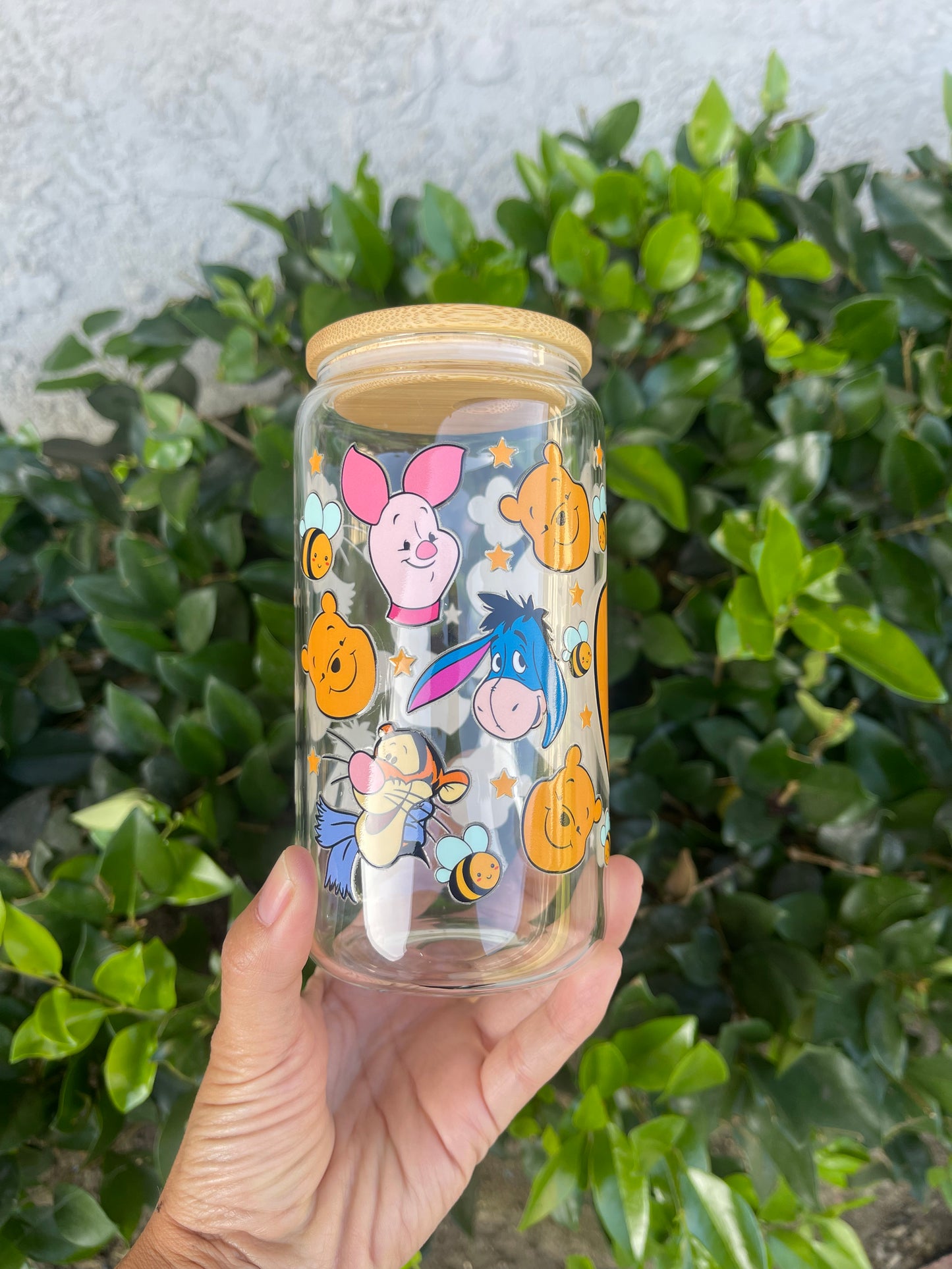 Winnie the Pooh Glass Cup