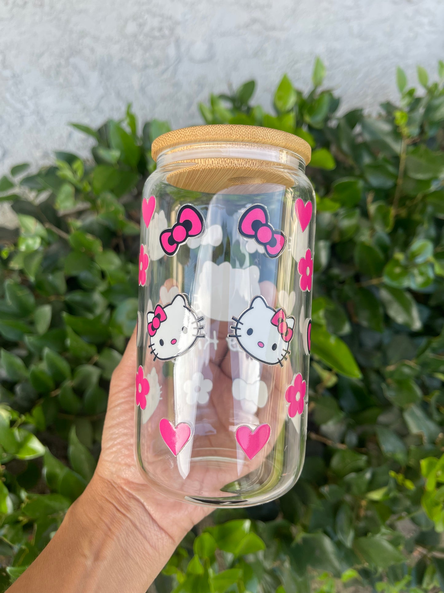 Hello Kitty Glass Cup