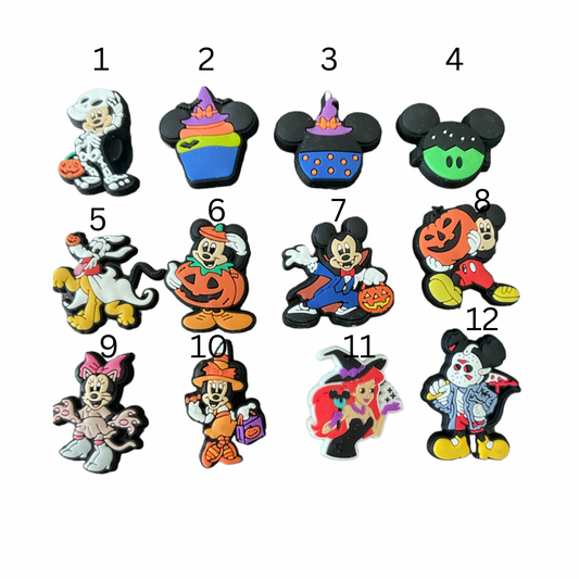 Disney Halloween Croc Charms