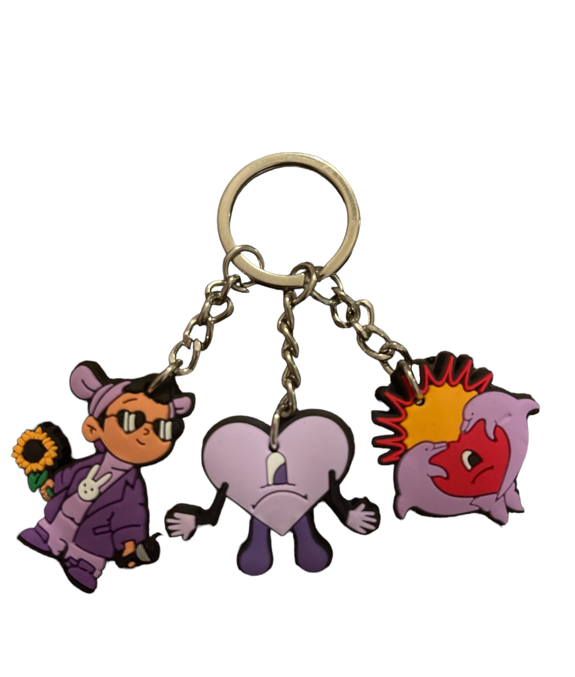 3 piece Bad Bunny Keychain #35