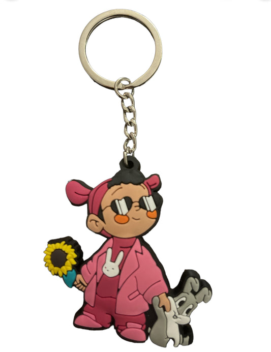 Pink Benito Keychain #33