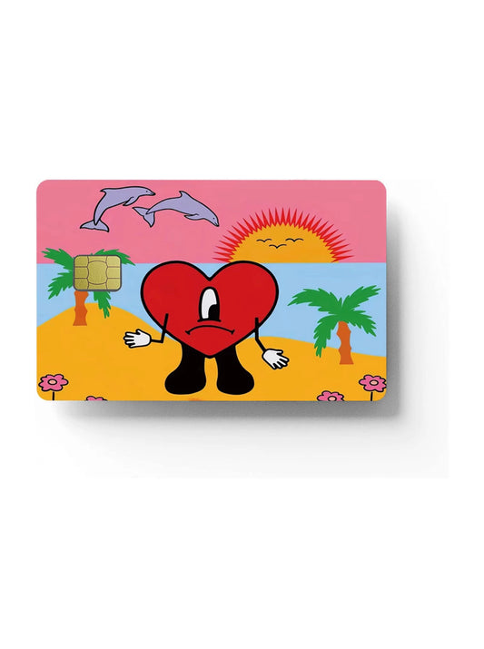 Bad Bunny Vinyl sticker Debit credit card skin