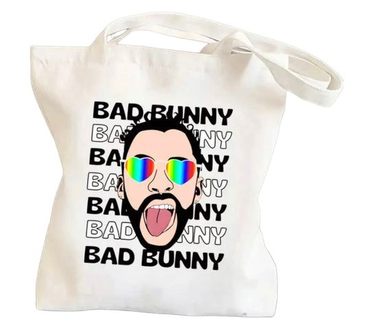 Bad Bunny Tote Bag#7