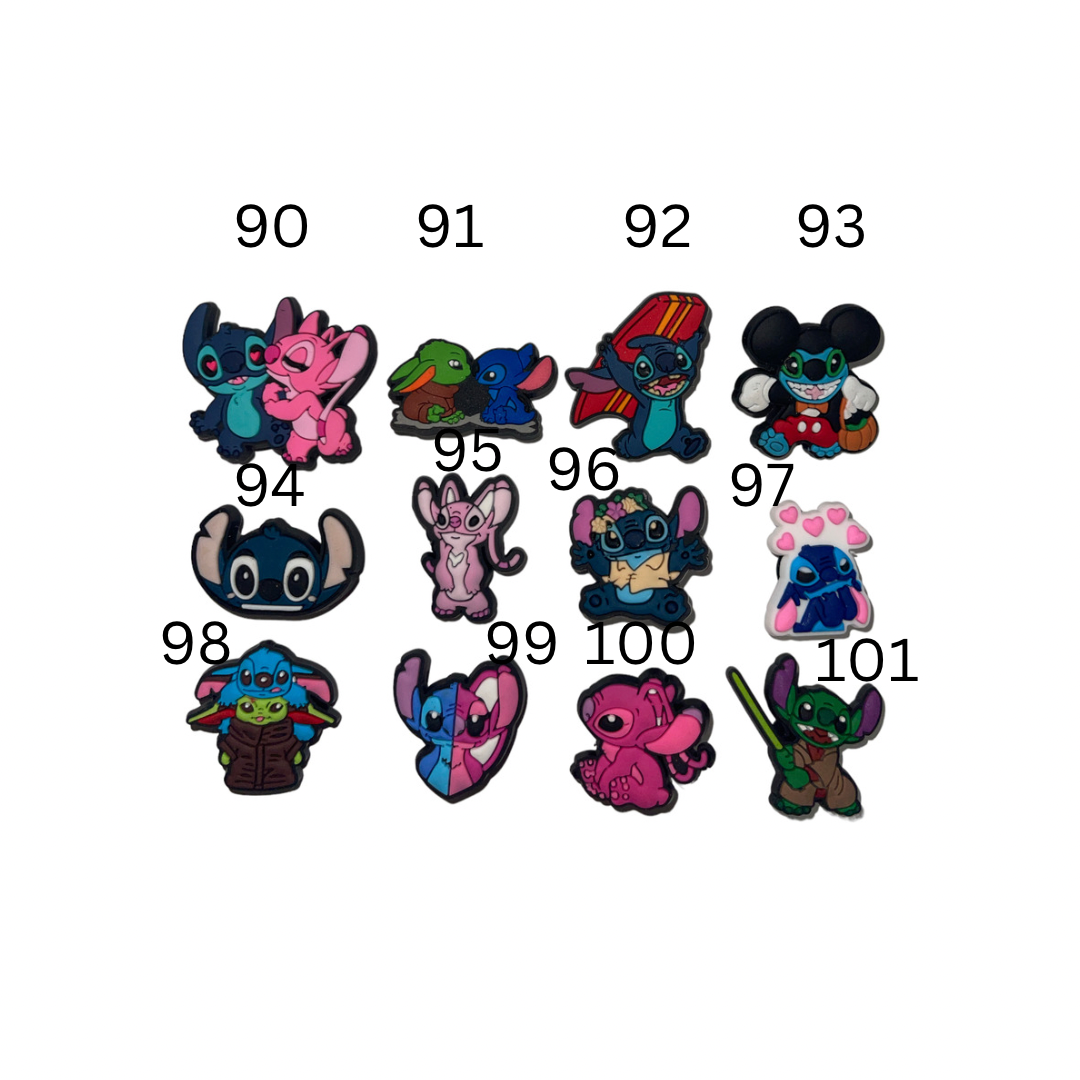 Stitch Croc Charms