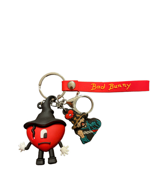 Bad Bunny Witch Hat Keychain #12