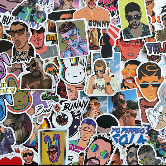 Bad Bunny stickers