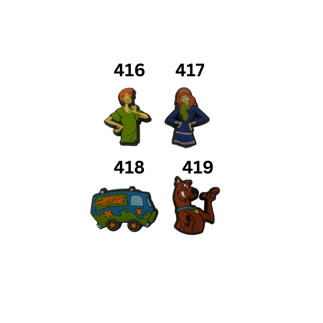 Scooby doo 2025 croc charms