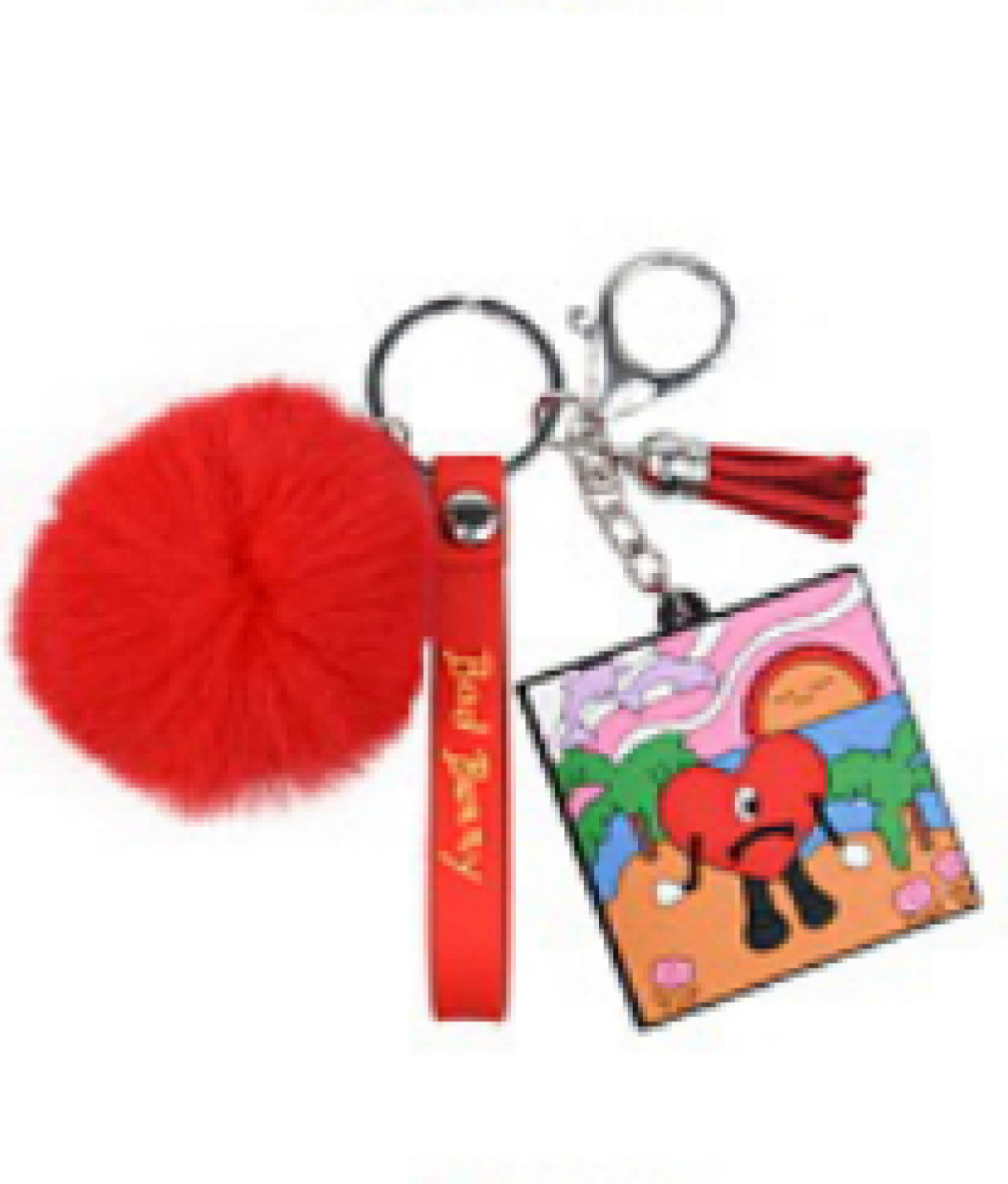 Un Verano Sin Ti Pompom Keychain #1