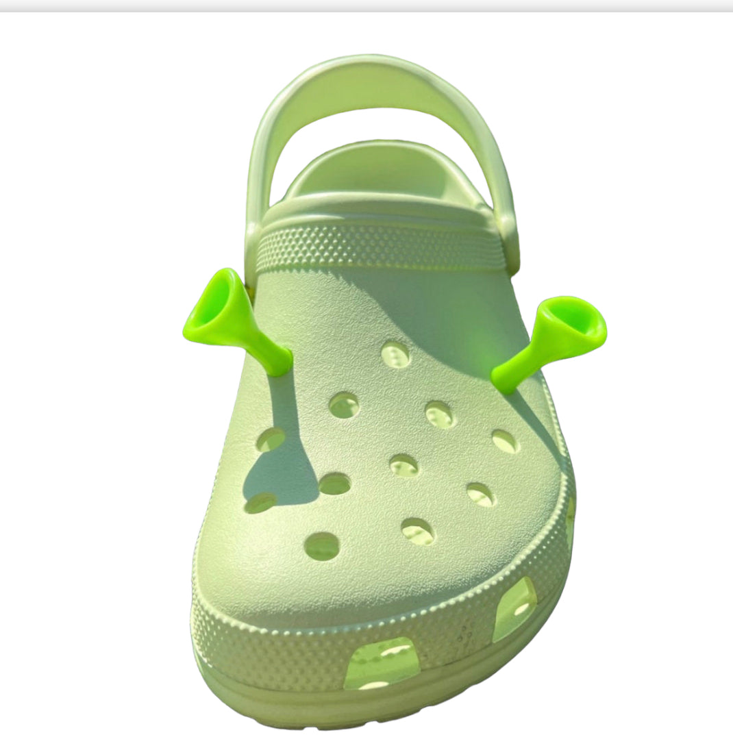 Shrek Ears Croc Charms