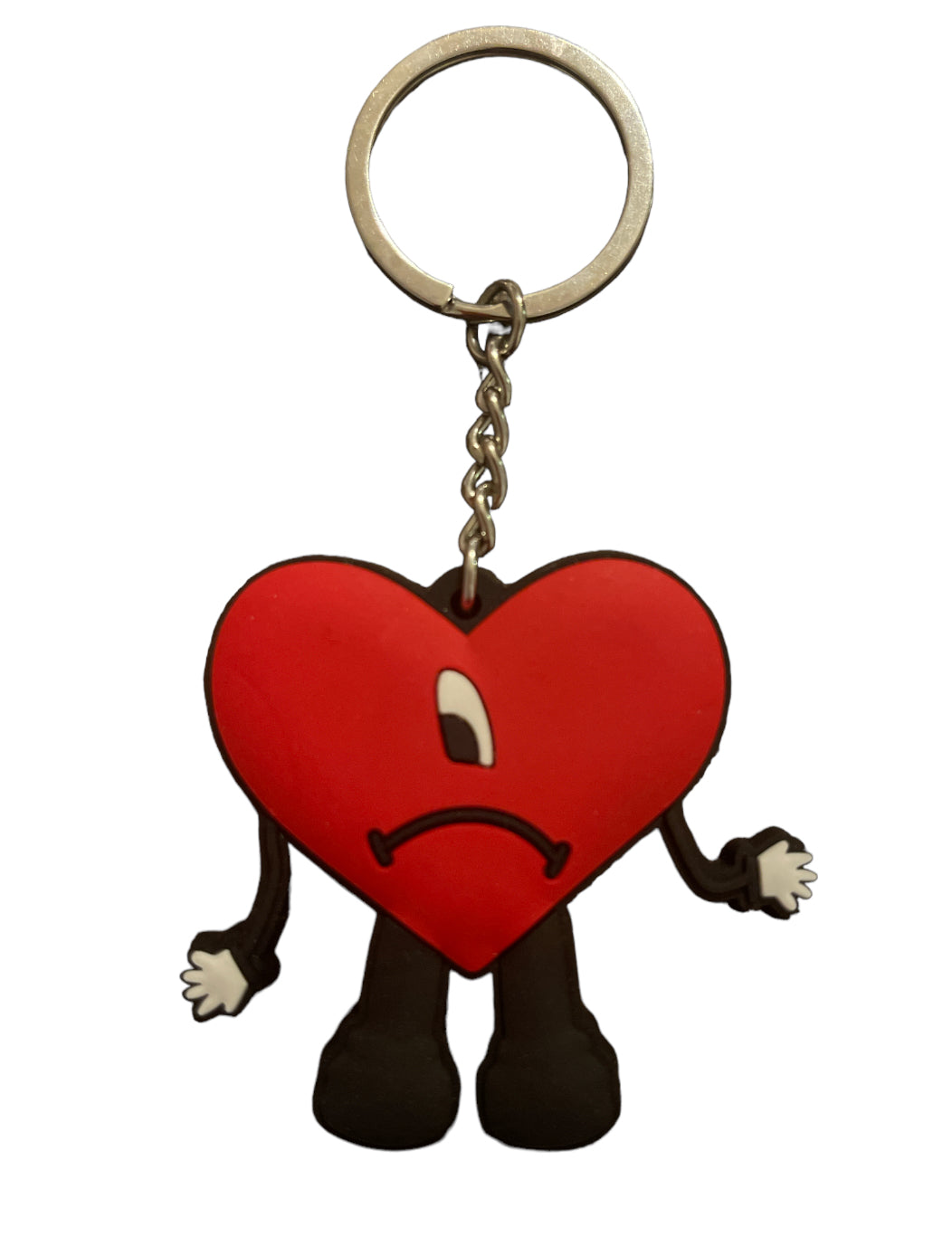 Red Heart Bad Bunny Keychain #34