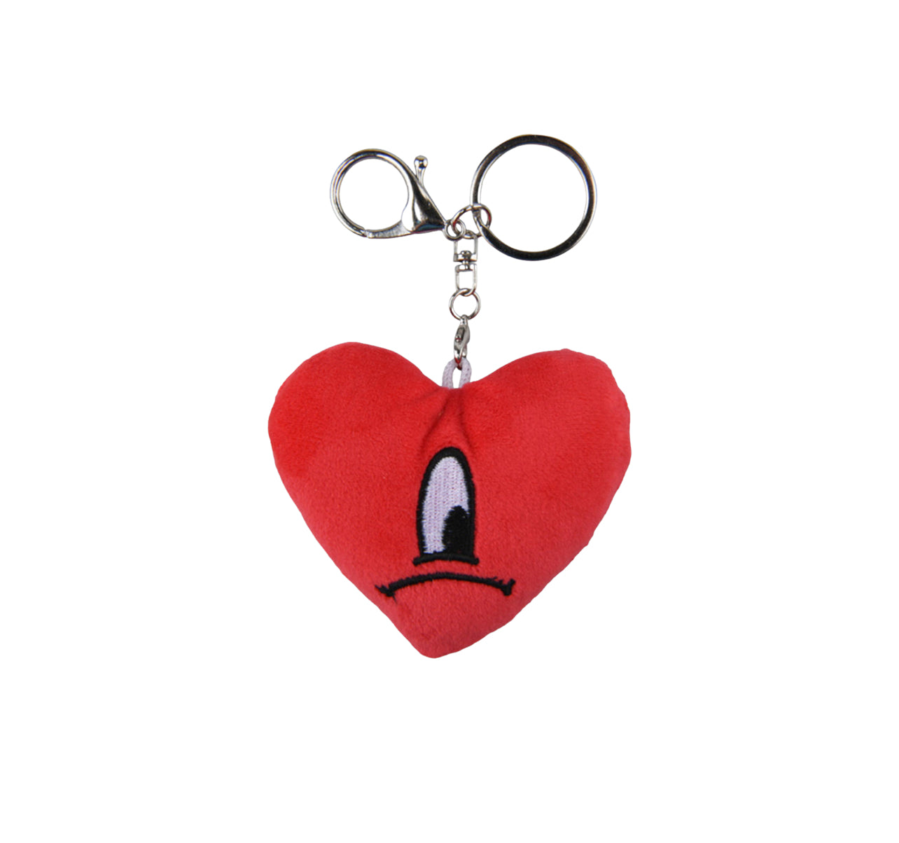 Bad Bunny Heart Plushie Keychain #47