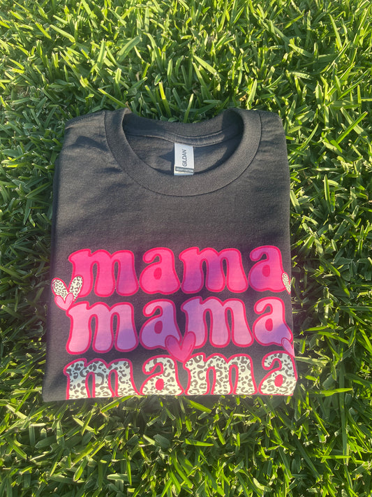 Mama Shirt Black