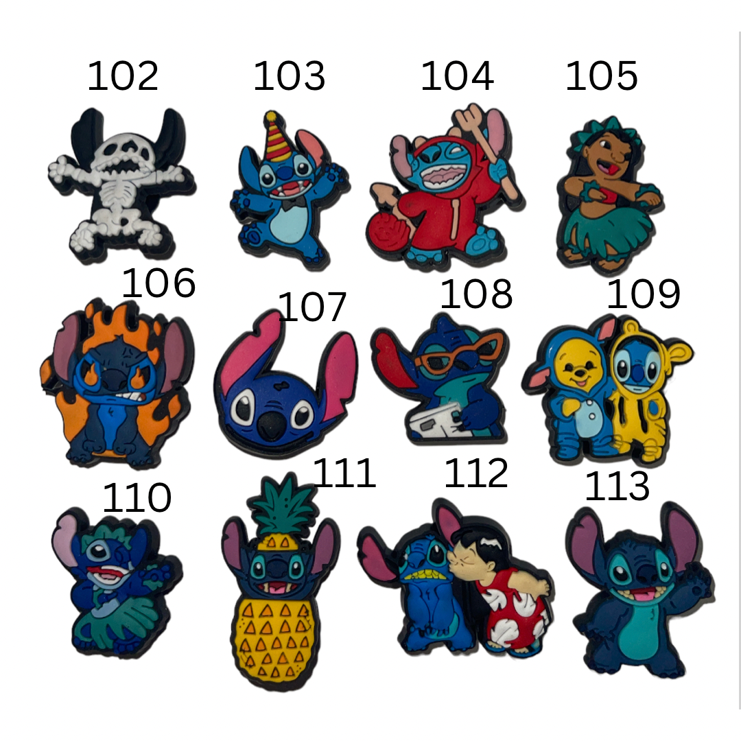 Croc hot sale charms stitch